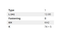 Žací kosa pravá - L=6,03 m - 