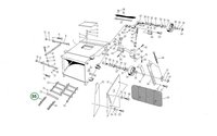 Válečkový řetěz středový - samostatný - 84 článků - Fortschritt E 514