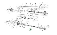 Hřídel předlohy E 516 A - Fortschritt E 516