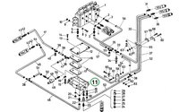 Rozvaděč - cestný ventil 16B - Fortschritt E 514