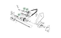 6206 RS - Jednořadé kuličkové ložisko s jednostranným těsněním - Fortschritt E 527