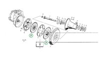 Lamela spojky - 250 S - Fortschritt E 524