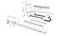 6205 RS - Jednořadé kuličkové ložisko s jednostranným těsněním - Fortschritt E 512