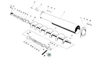 Válečkový řetěz 12B1 x 49 článků - Fortschritt E 512