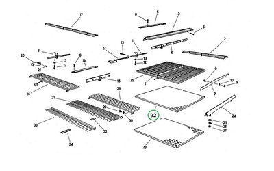 Síto děrované Ø 3 mm - Fortschritt E 516