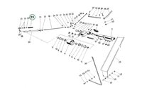 Tlačná pružina C7x34x17,5 - Fortschritt E 512