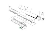 Válečkový řetěz 12B1 x 49 článků - Fortschritt E 514