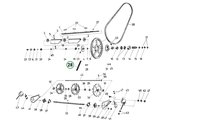 Válečkový řetěz 12B1 x 225 článků - Fortschritt E 512