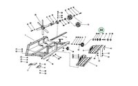 6204 RS - Jednořadé kuličkové ložisko s jednostranným těsněním - Fortschritt E 517