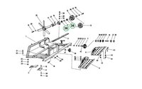 6207 RS - Jednořadé kuličkové ložisko s jednostranným těsněním - Fortschritt E 516