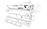 Kosa žací lišty - 5,7 m - Fortschritt E 512