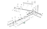 4907 NA V - Jehlové jednořadé ložisko s vnitřním kroužkem - Fortschritt E 512