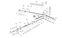 Válečkový řetěz 12B1x73 článků - Fortschritt E 512