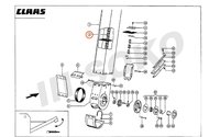 Elevátor. řetěz zrnový CLAAS 607906 - 