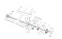 51120 - Jednořadé axiální kuličkové ložisko - Fortschritt E 514