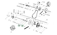 6206 RS - Jednořadé kuličkové ložisko s jednostranným těsněním - Fortschritt E 512