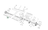 6309 2RS - Jednořadé kuličkové ložisko s oboustranným těsněním - Fortschritt E 514