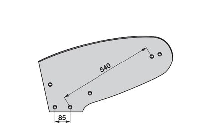  Odhrnovačka levá Kuhn 616191 - 