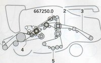 Řemen Claas 667250.0 TAGEX - 