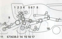 Řemen Claas 673638.0 TAGEX - 