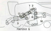 Řemen Claas 758719.0 TAGEX - 