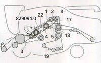 Řemen Claas 829094.0 TAGEX - 