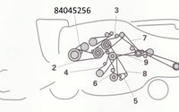 Řemen New Holland 84045256 TAGEX - 