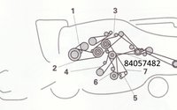 Řemen New Holland 84057482 TAGEX - 