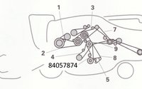 Řemen New Holland 84057874 TAGEX - 