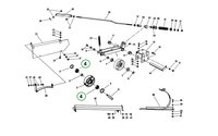 6205 RS - Jednořadé kuličkové ložisko s jednostranným těsněním - Fortschritt E 516