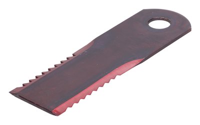 Nůž drtiče 173 x 50 x 4 mm - Ø 18.1 mm - ozubený (1ks) - 