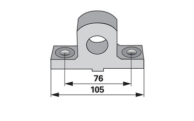 Držák hlavy kosy Claas 670395.0 - 