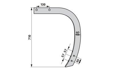 Slupice FG-850 Horsch 34060836, iQparts - 