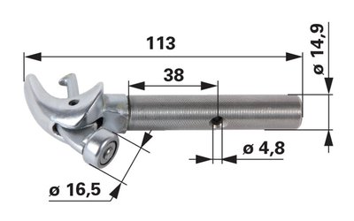  Hák uzlovače John Deere AE29736 - 