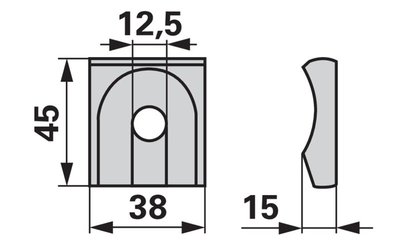 Držák pružiny KUHN 57530300 - 