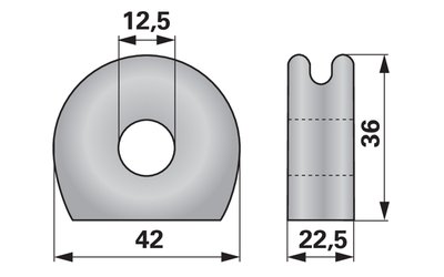  Vodicí kladka motouzu New Holland 80028110 - 