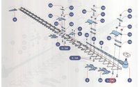 Šroub M10 x 50 - 8,8 mm - 