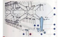 Pružina L=260mm (1ks) - 